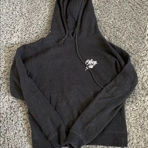 GREY OBEY HOODIE